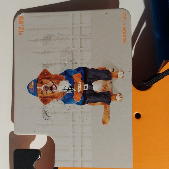 Hyde & EEK! Other - COPY - Delivery Pet Halloween Costume size Medium 2 pc Vest + Hat